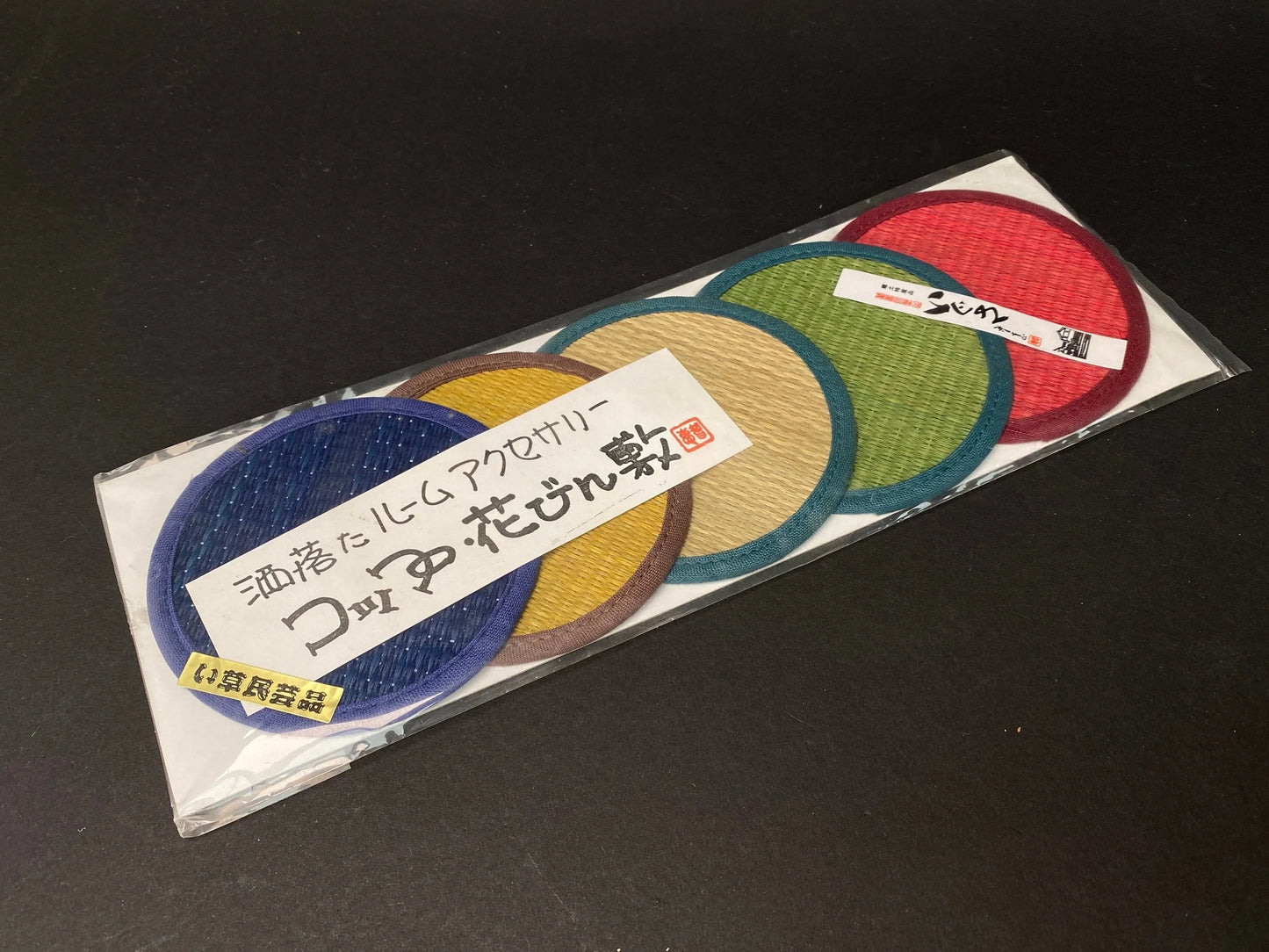 Japanese Traditional ornament, wooden box, lucky Oban Koban, Geta Ornament, Stainless Fork, 5 Cup Mat, Made in Japan