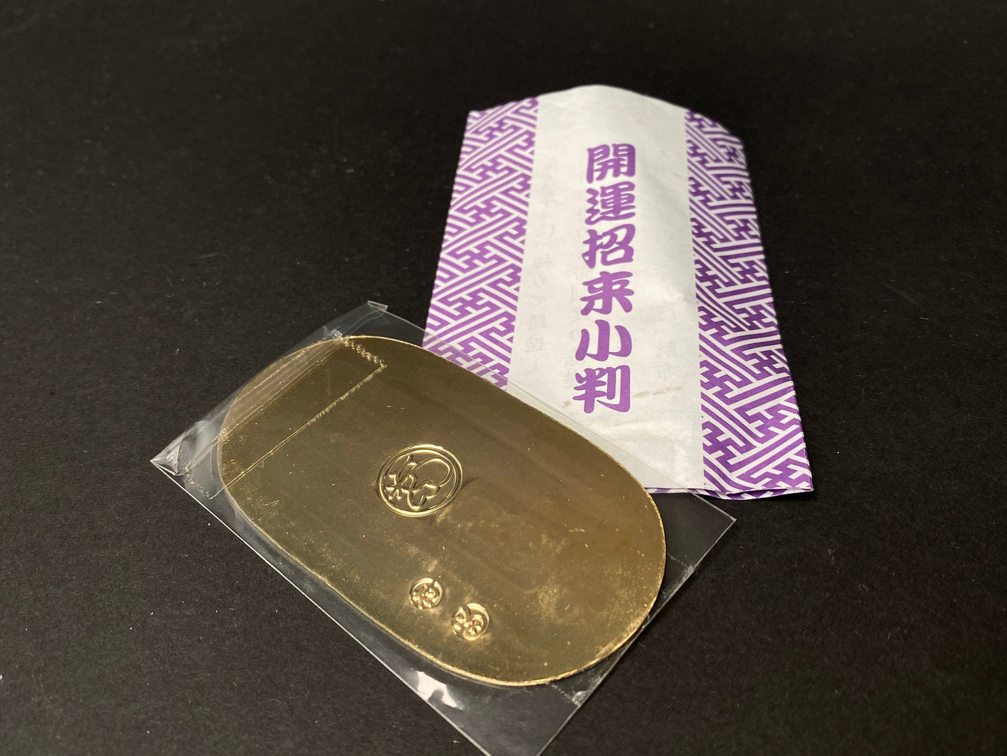 Japanese Traditional ornament, wooden box, lucky Oban Koban, Geta Ornament, Stainless Fork, 5 Cup Mat, Made in Japan