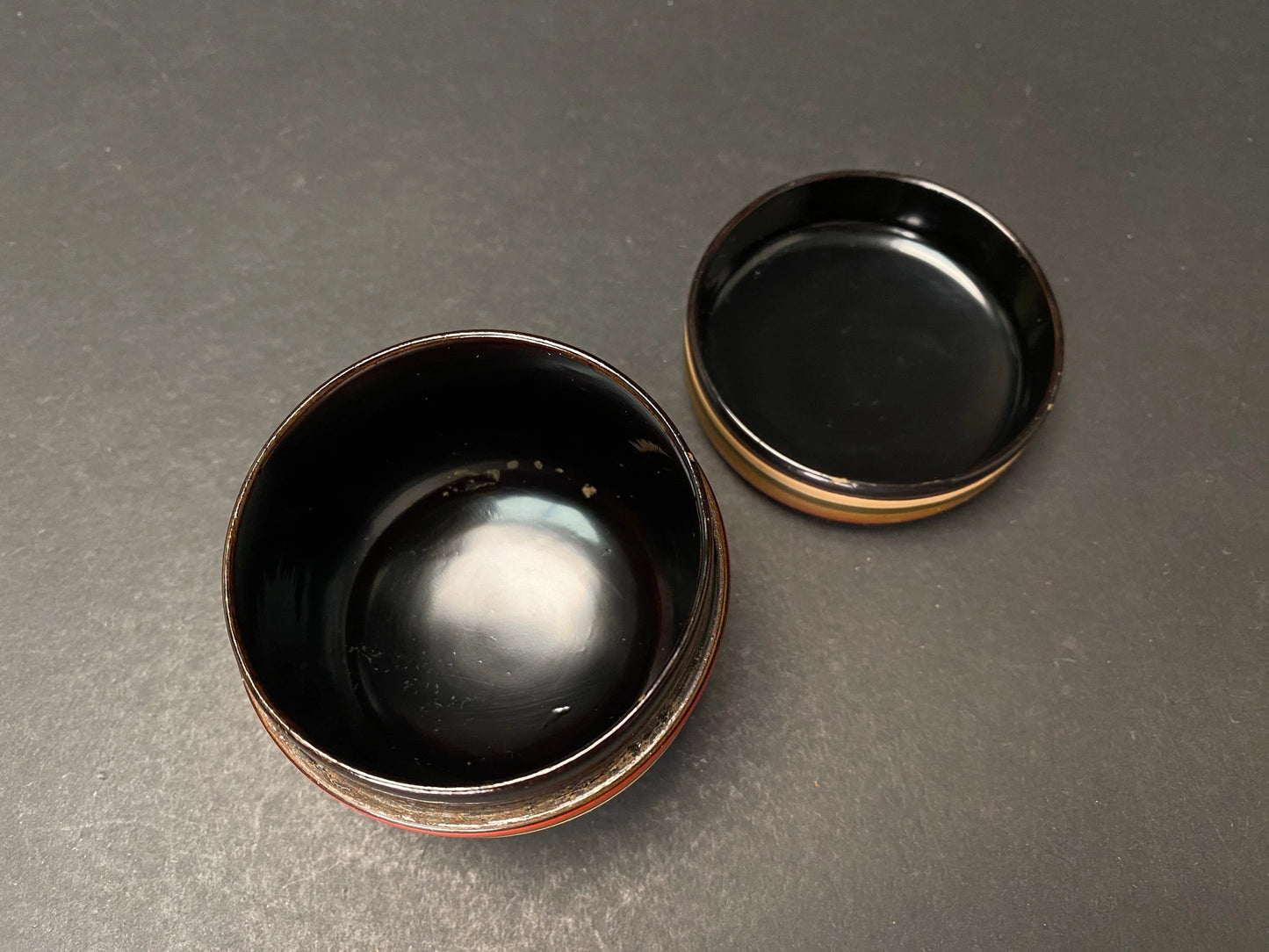 Japan Makie Natsume, Tea Utensils Urushi, Tea Caddy, for tea ceremony, Handcraft, Wood Lacquer, Sensuji, Container