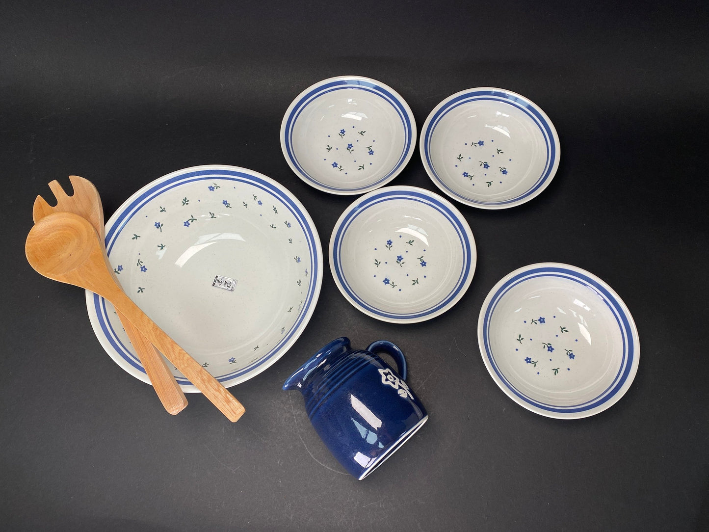 Mino Yaki 9-Piece Porcelain Bowl Set