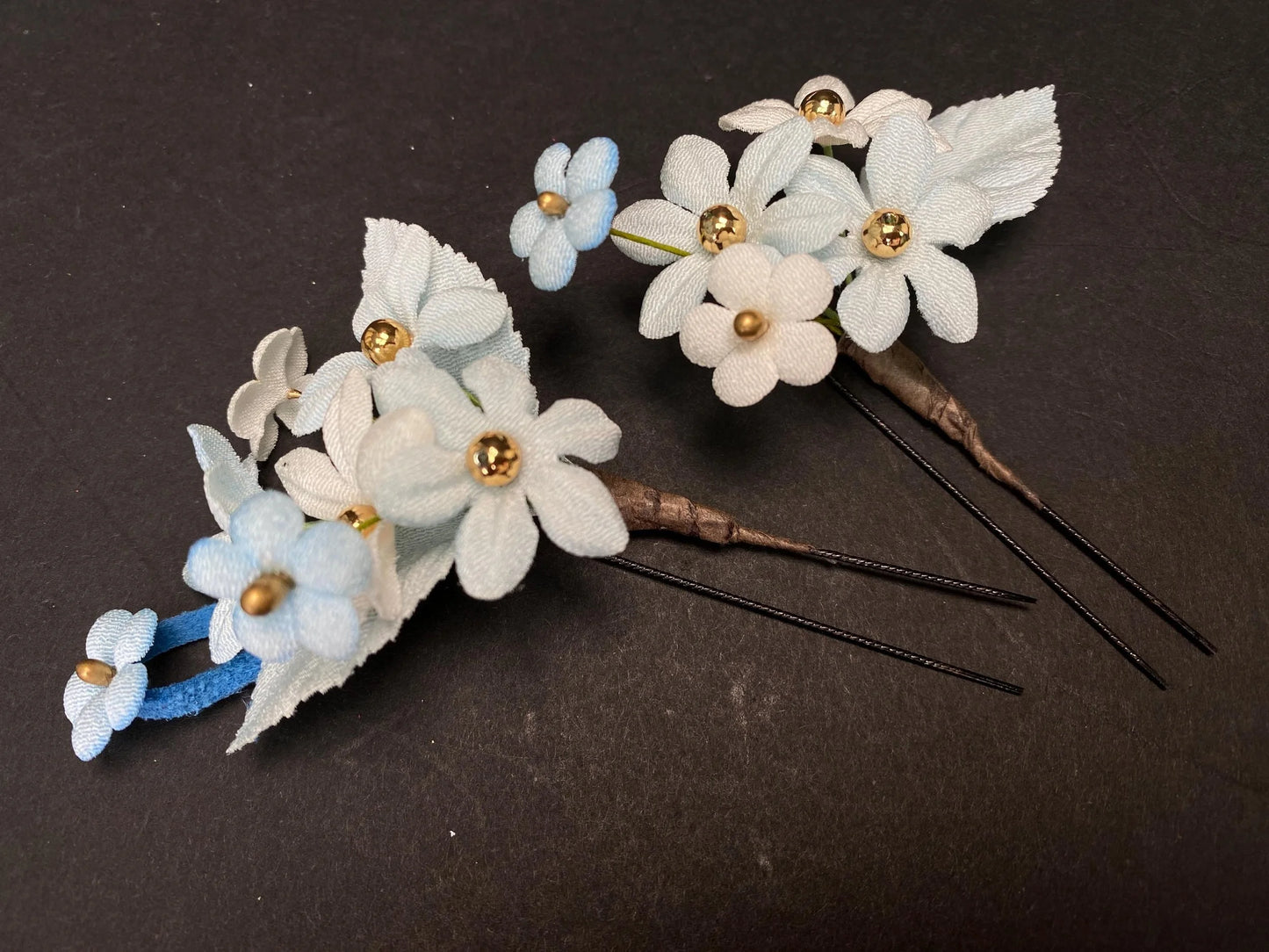 Japanese Hair Ornament Kanzashi kimono Hair clip, Big Flower Hair Ornament, Made in Japan