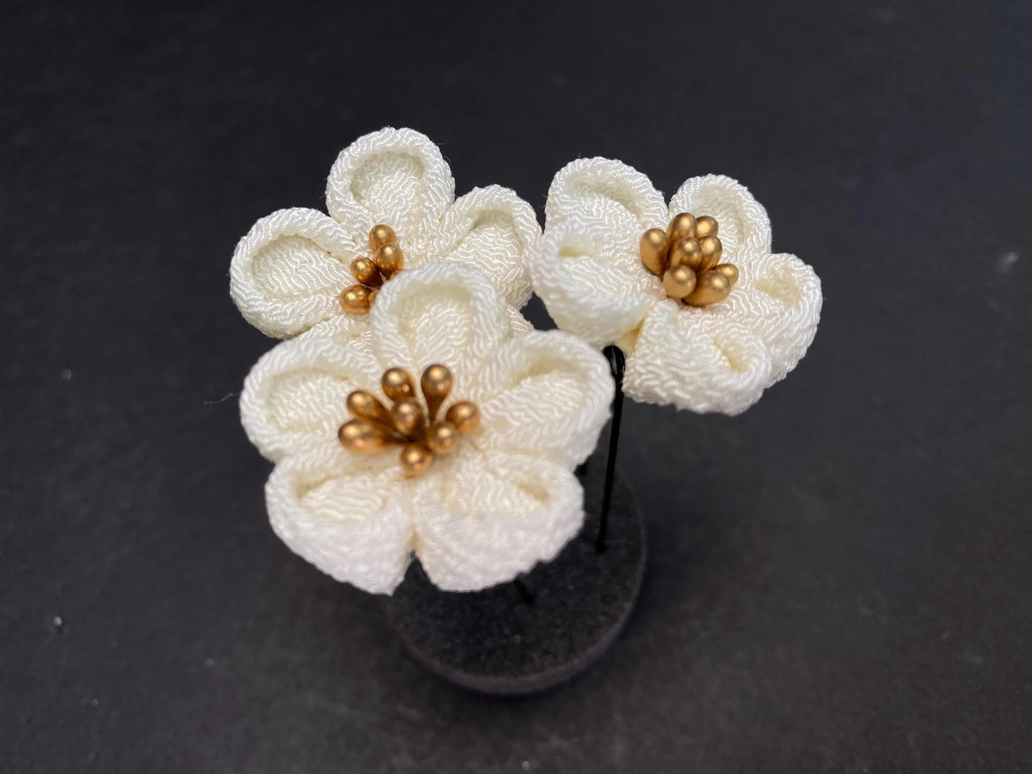 Japanese Hair Ornament Kanzashi kimono Hair clip, Big Flower Hair Ornament, Made in Japan