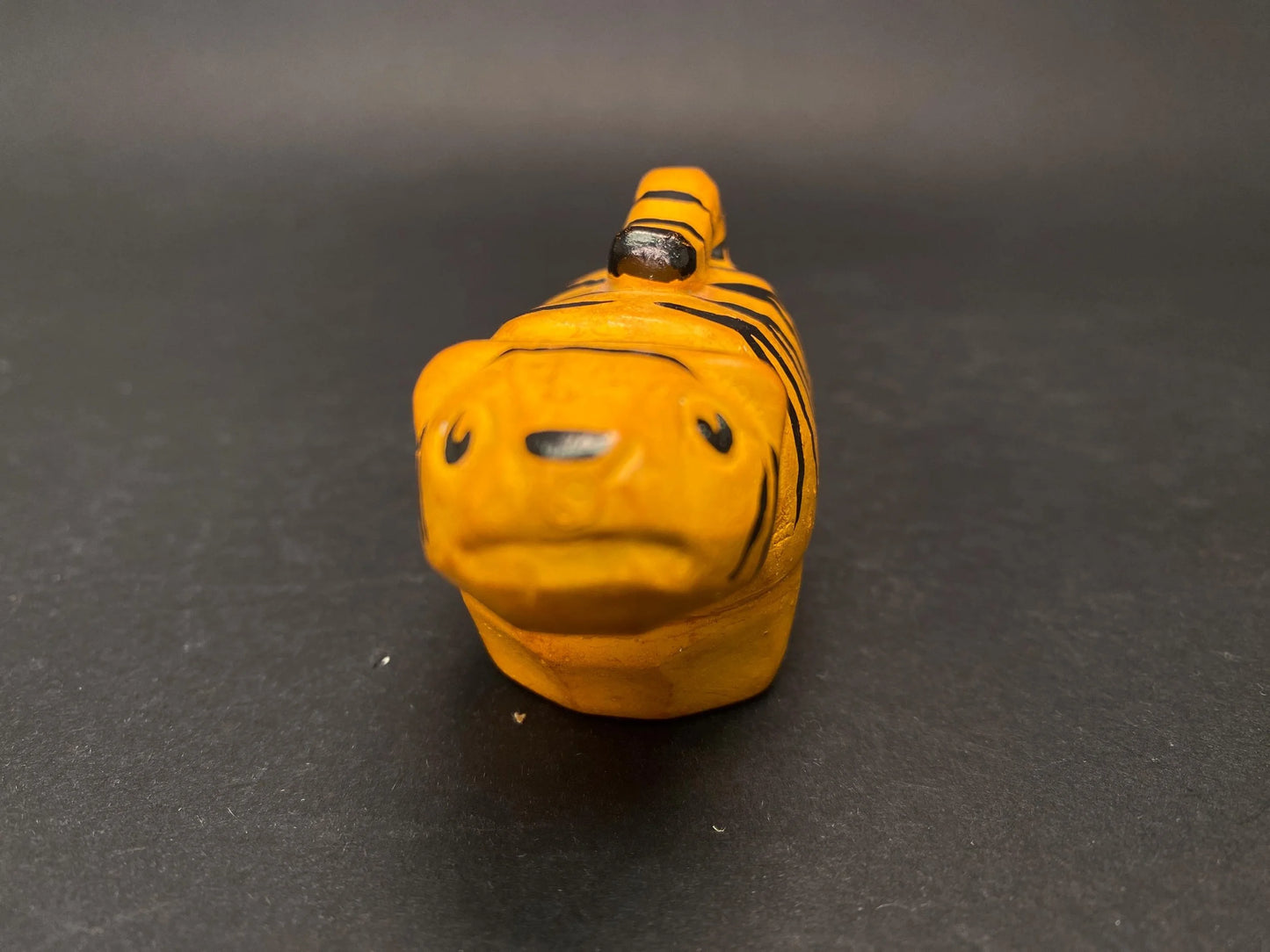 Japanese Zodiac Tiger rare vintage incense container, Zodiac Signs, Nippon Handmade Incense Box, tiger Ornament