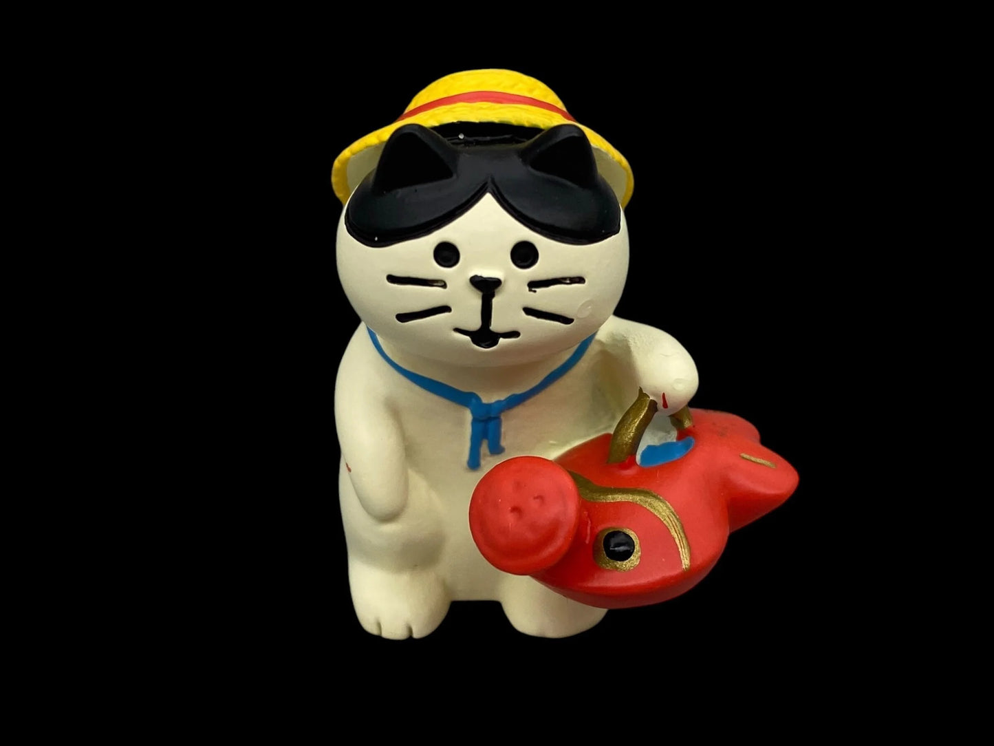 Japanese Decole, Concombre Garden animals, NEW, Maneki Neko, chill garden, animal ornament, Kitten, Dog, Piglet