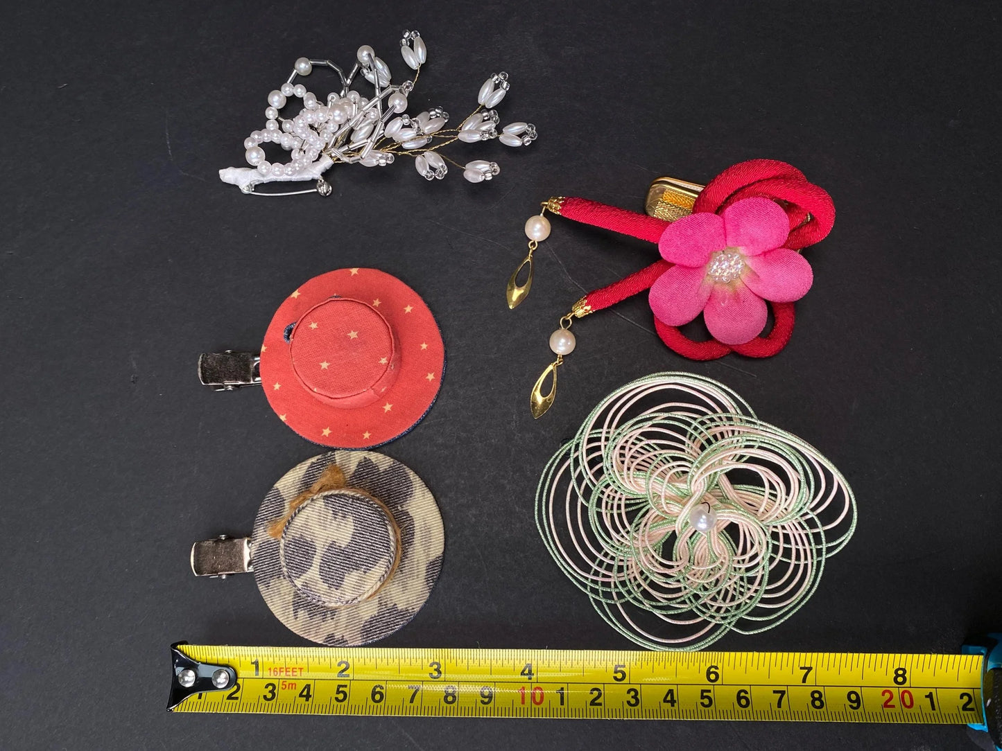Japanese Kanzashi Hair Clips and Brooches