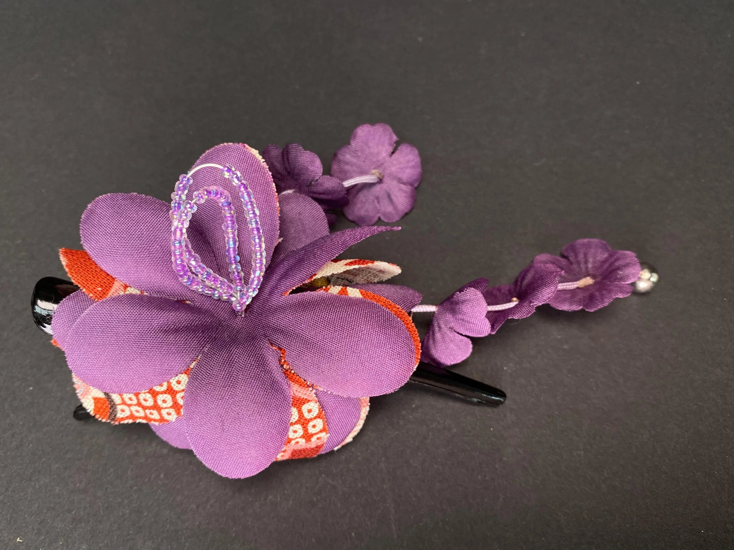 Japanese Hairpin Kanzashi Hair Ornaments Accessories, Ribbons, Bride Kanzashi, Hair Ornament