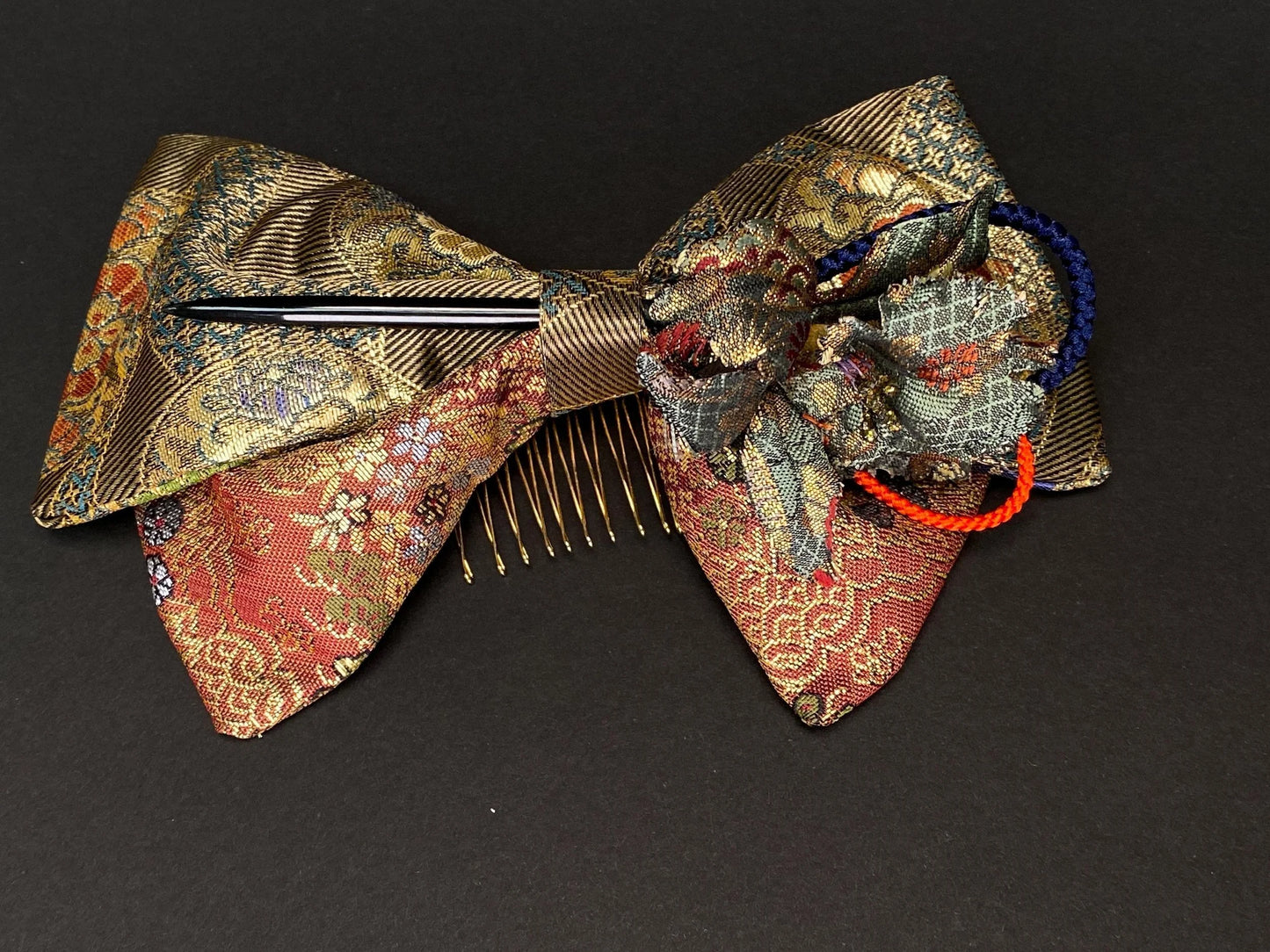 Kanzashi Japanese geisha Hairpin Hair Ornaments Accessories Hair ornament, Ribbons, wedding Kanzashi, Made in Japan