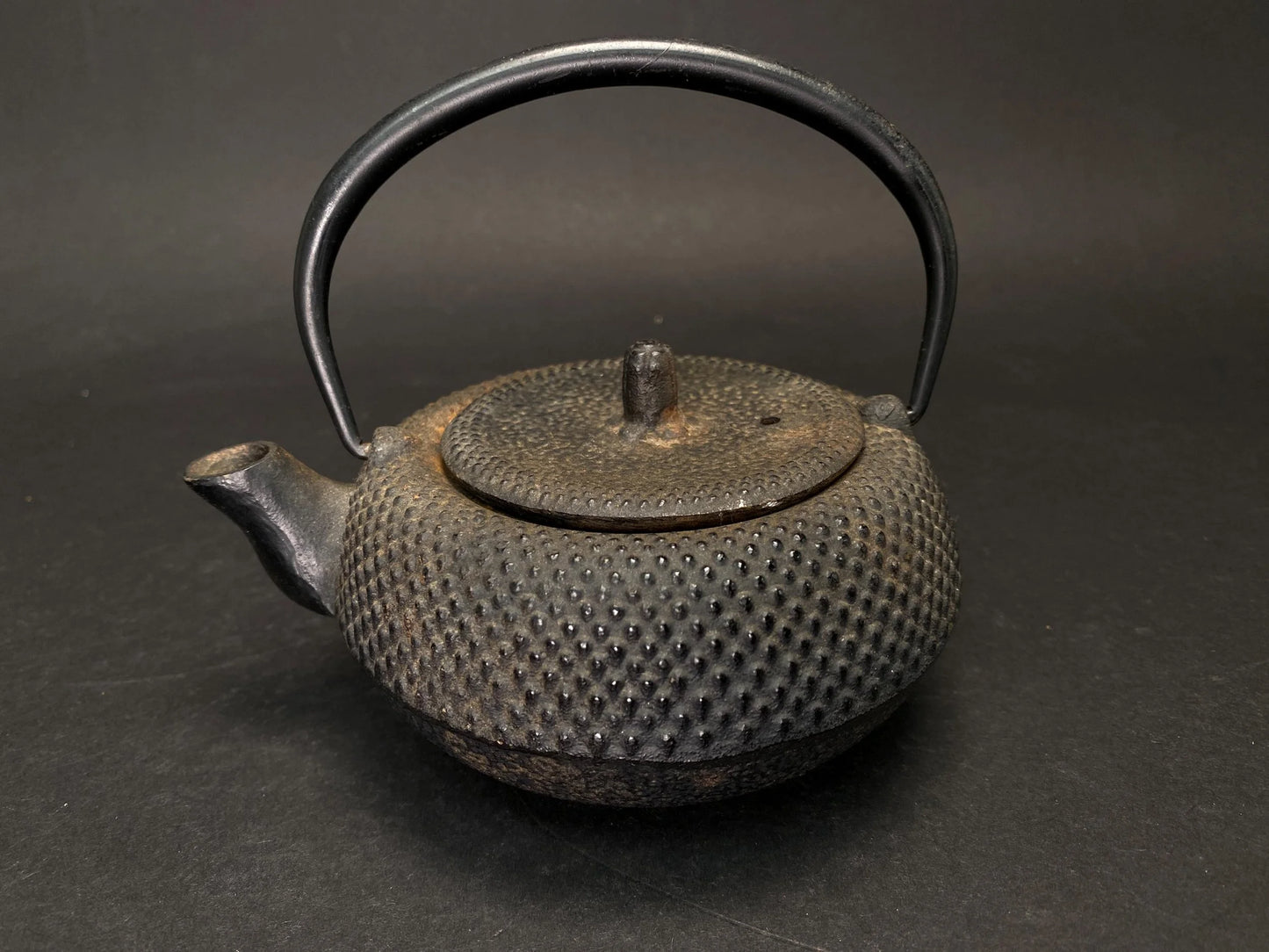 Japanese Tetsubin Nanbu Tekki Teapot Cast iron TEA KETTLE, Vintage Teapot, Antique Japan kettle