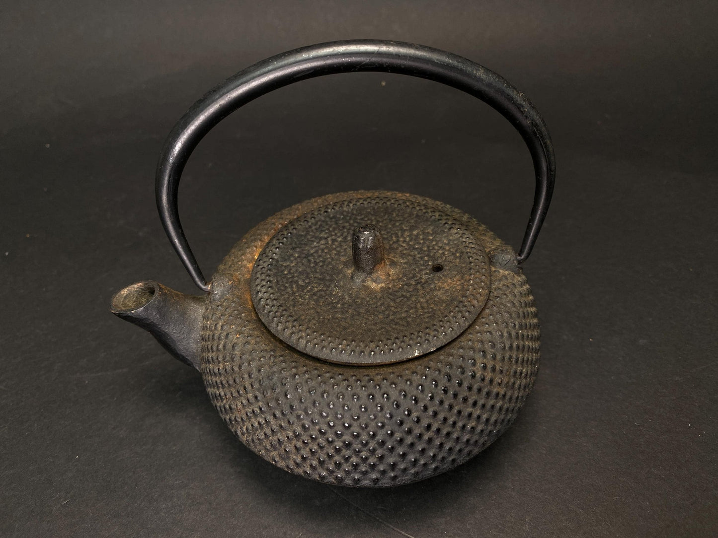 Japanese Tetsubin Nanbu Tekki Teapot Cast iron TEA KETTLE, Vintage Teapot, Antique Japan kettle