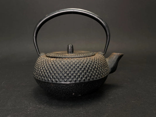Japanese Tetsubin Nanbu Tekki Teapot Cast iron TEA KETTLE, Vintage Teapot, Antique Japan kettle