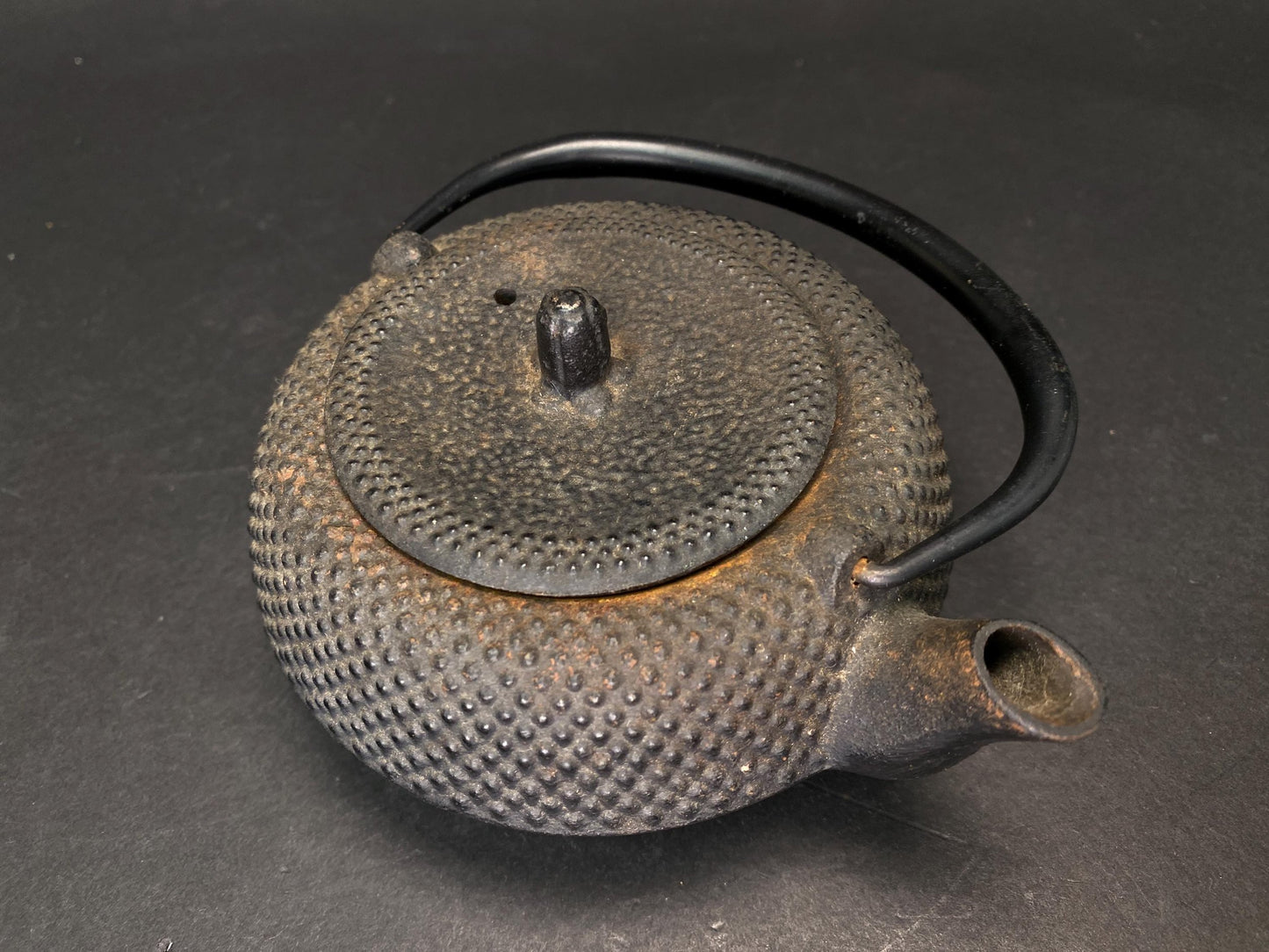 Japanese Tetsubin Nanbu Tekki Teapot Cast iron TEA KETTLE, Vintage Teapot, Antique Japan kettle