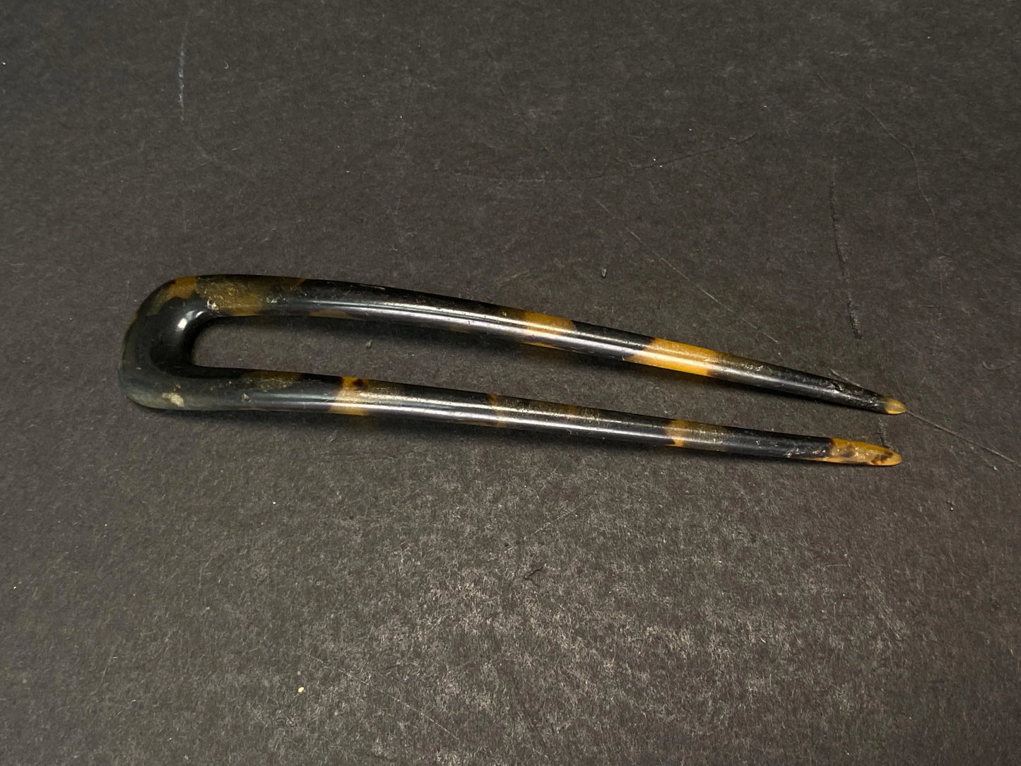 Japanese Kanzashi Kimono Geisha, Yellow & Black lacquerware hair stick, transparent Tama, Kushi Comb, Hair Ornament