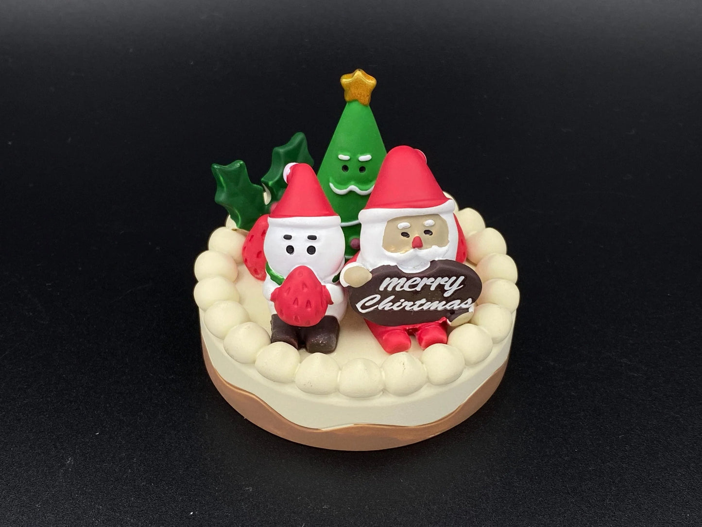 Japanese Christmas Miniature Figurines Desktop, Mini Christmas Decoration Bookshelf, Scene Decoration, Decole, NEW