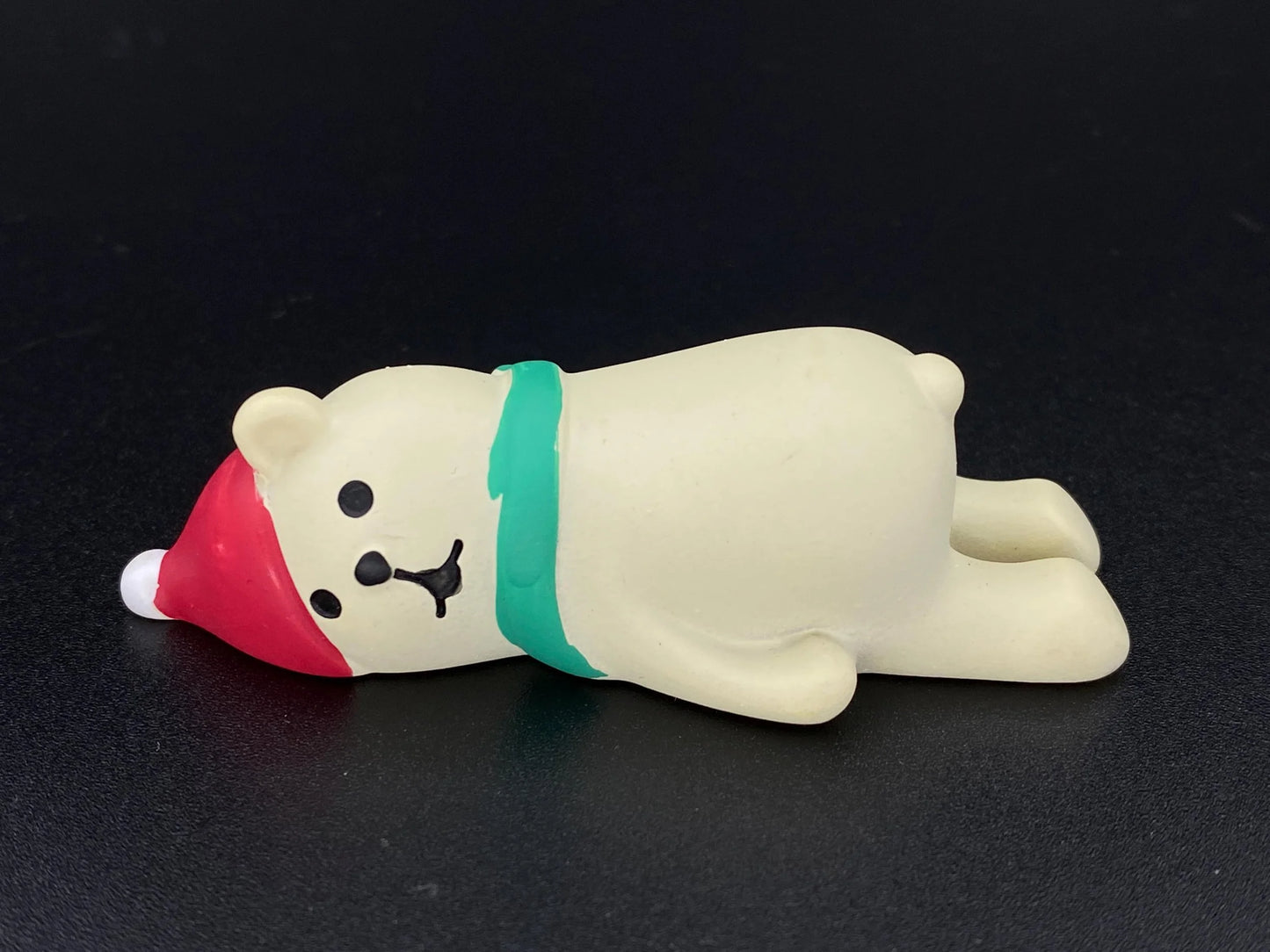 Christmas Market Polar bear Miniature Figurines Desktop, Zakka Mini Xmas Decoration, Christmas Tree Scene Decoration, Decole, NEW