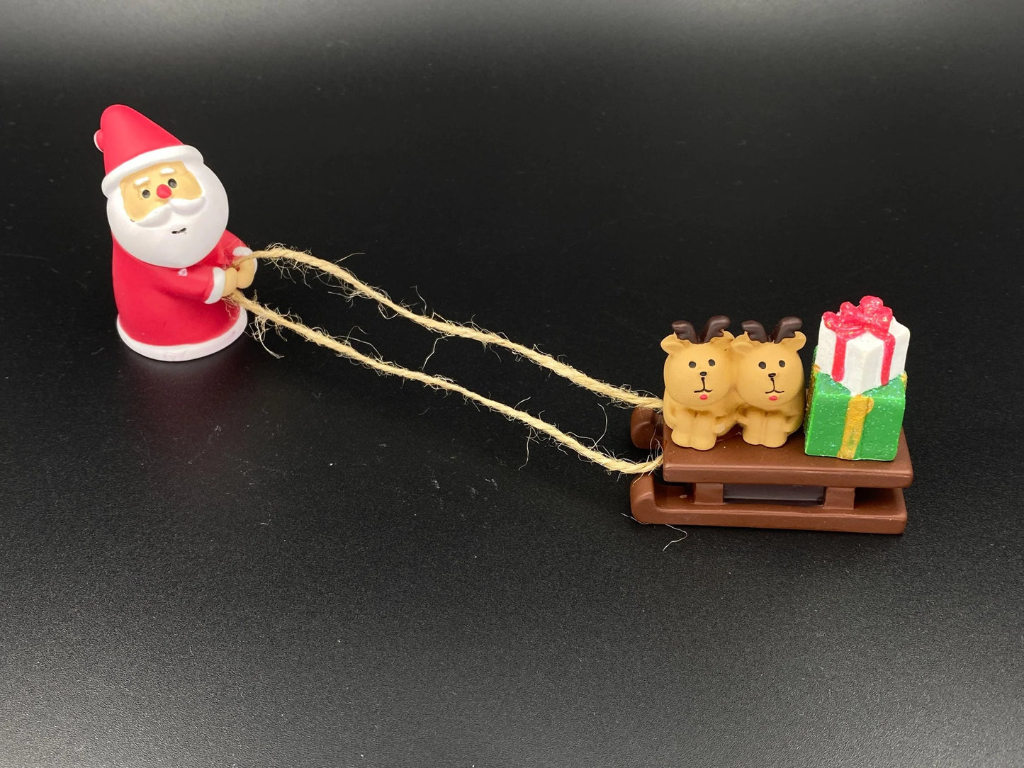 Japanese Christmas Miniature Figurines Desktop, Mini Christmas Decoration Bookshelf, Scene Decoration, Decole, NEW