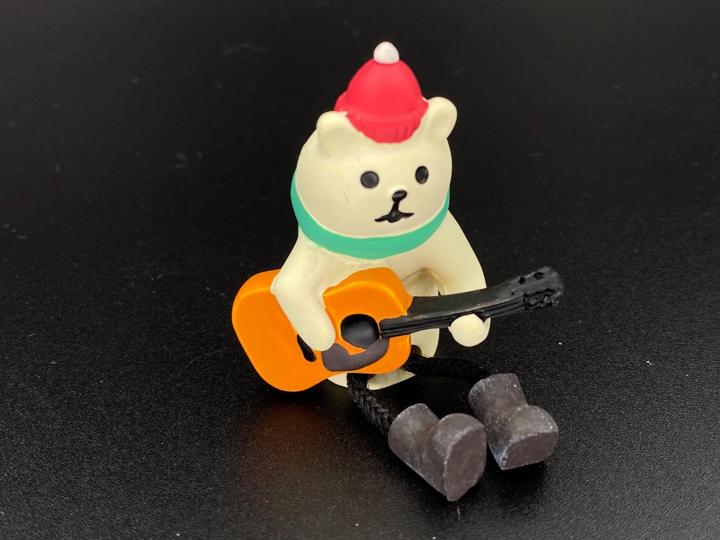 Christmas Market Polar bear Miniature Figurines Desktop, Zakka Mini Xmas Decoration, Christmas Tree Scene Decoration, Decole, NEW