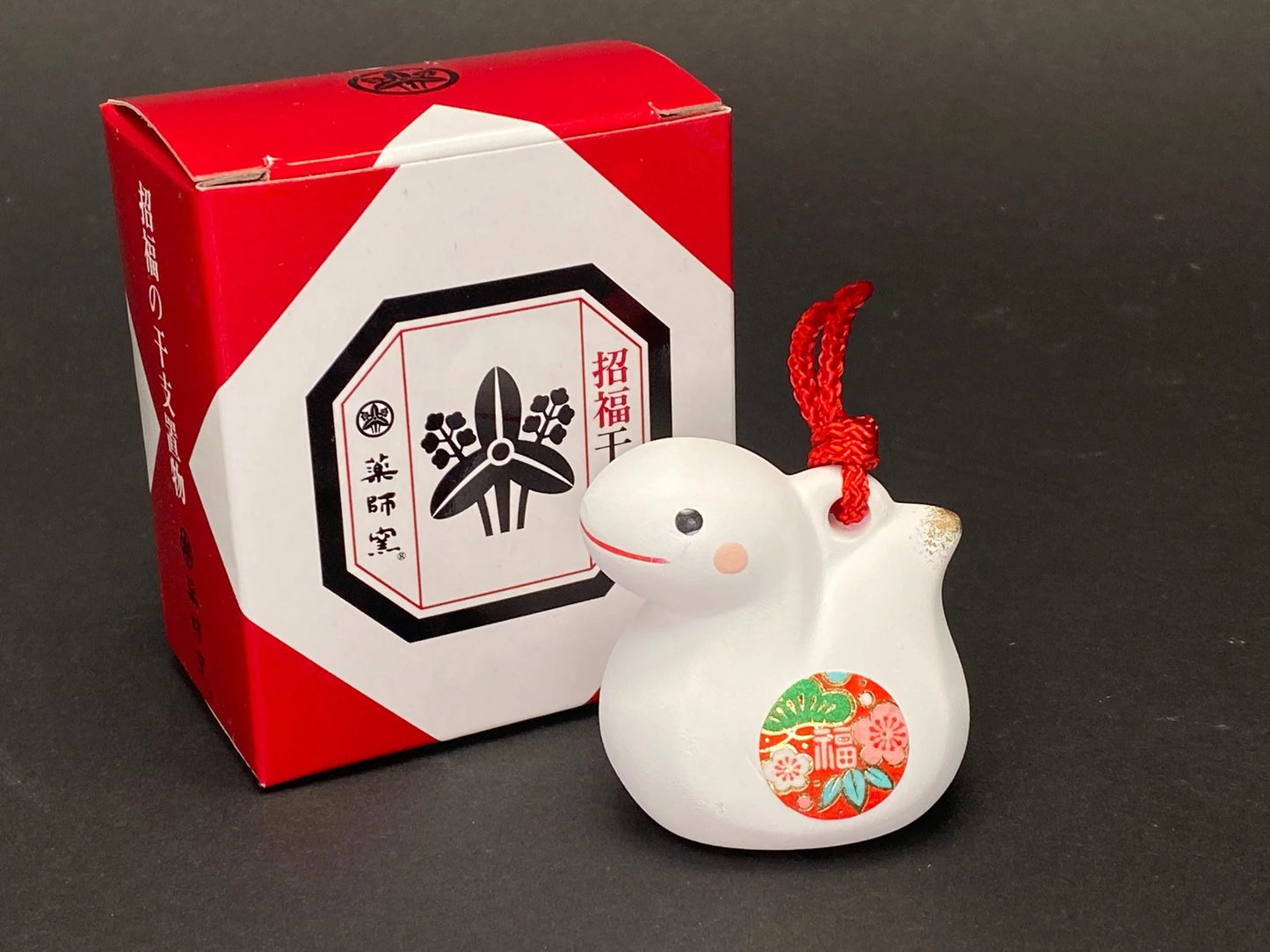 Japanese Zodiac Snake, Yakushi Ceramic Desktop Ornament, Cute Snake Figurine, ETO 2025 Year of snake, Home Decor
