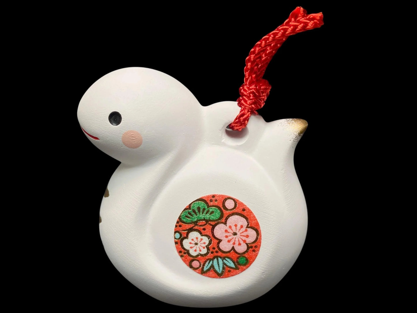 Japanese Zodiac Snake, Yakushi Ceramic Desktop Ornament, Cute Snake Figurine, ETO 2025 Year of snake, Home Decor