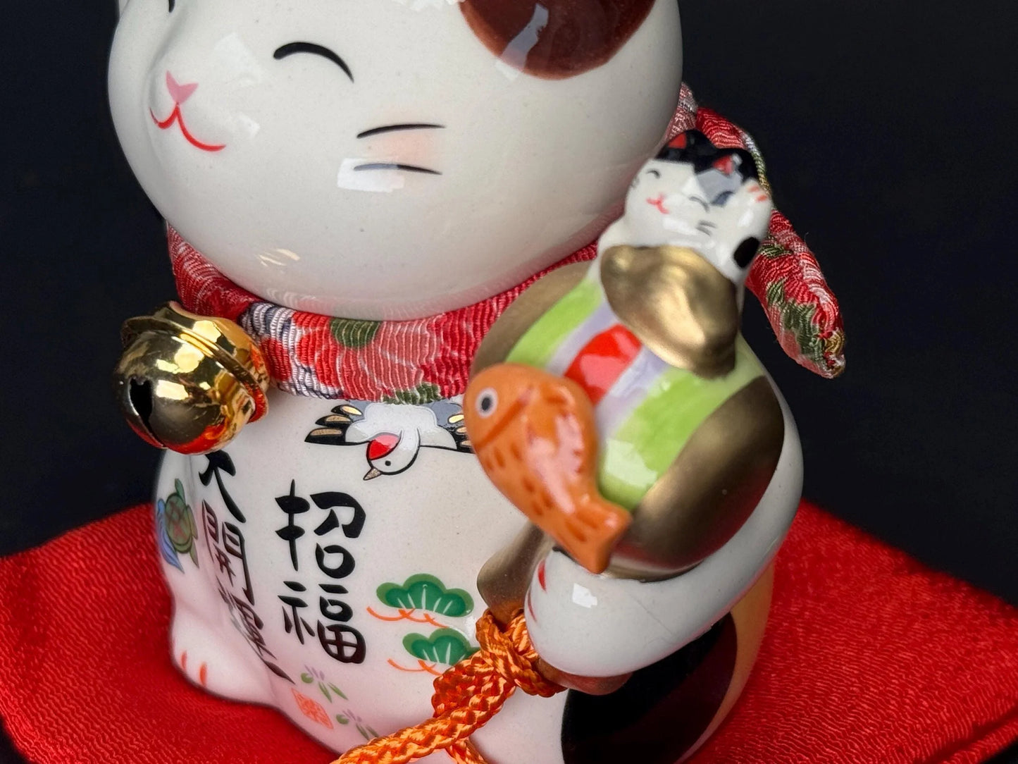 Maneki Neko Cat Feng Shui Decor,NEW, Japanese Yakushi Figurine, lucky mallet hammer,Lunar New Year Decor, Yakushigama, For Better Business