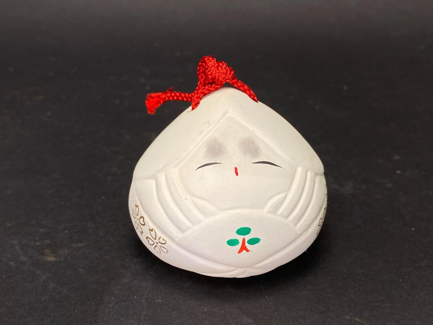 Japanese Zodiac Clay Bell Ornament: Sheep, Rabbit, Rooster, Made in Japan pottery bell, holiday gifts