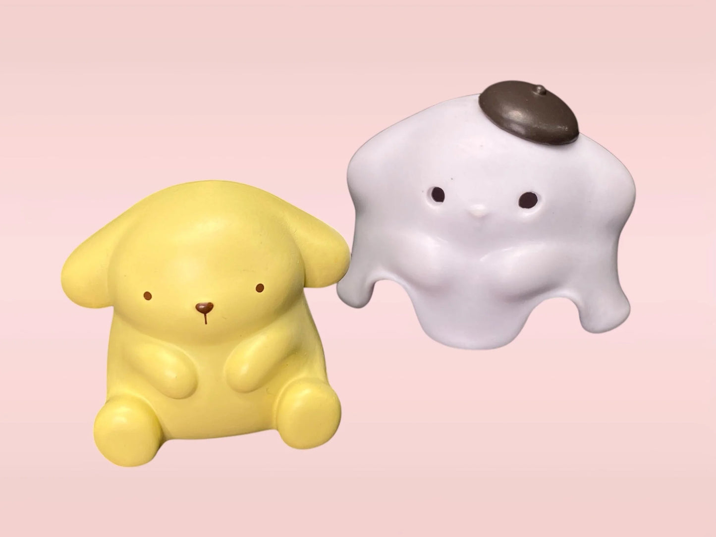 Sanrio Characters Halloween Play Ghost Figurine Blind Box: Kawaii Gatcha Capsule Kuromi, Pochacco, Hello Kitty, Hangyodon, Pompompurin