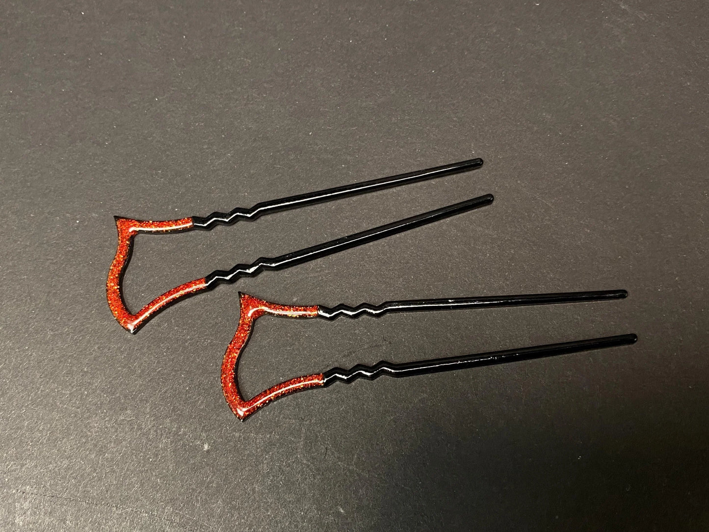 Japanese Kanzashi Kimono Hair Pins Ornaments 4 Styles: Butterfly, Beaded, Lacquer Rhinestone U Shaped Hair Forks  Kimono Accessory