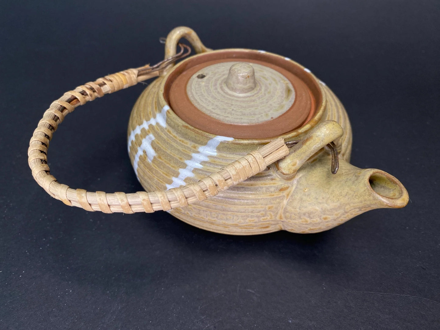 Tokusa Dobin Mushi Set: Japanese vintage  Soup Pot Teapot with Box