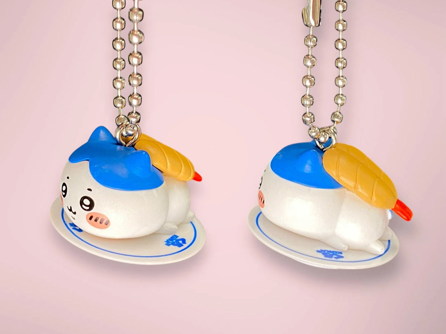 Chiikawa x Kura Sushi Figure Keychain Secret Mascot Blind Box: Novelty Capsule Toy Set Bikurapon japan