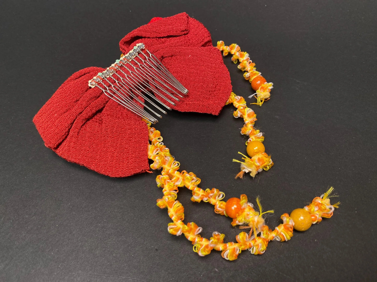 Japanese Kanzashi Hair Ornaments for Kimono Yukata 4 Styles: Floral Clips, Bows, and Braided Combs, Cosplay & Formal Wear Accessory