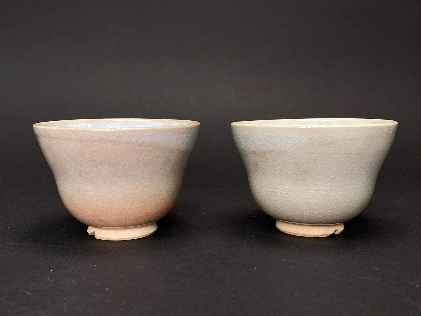 Hagi Ware Yunomi Sake Cups: Signed Japanese Pottery for Tea and Sake, 4 Styles of Rustic Ceramic Teacups