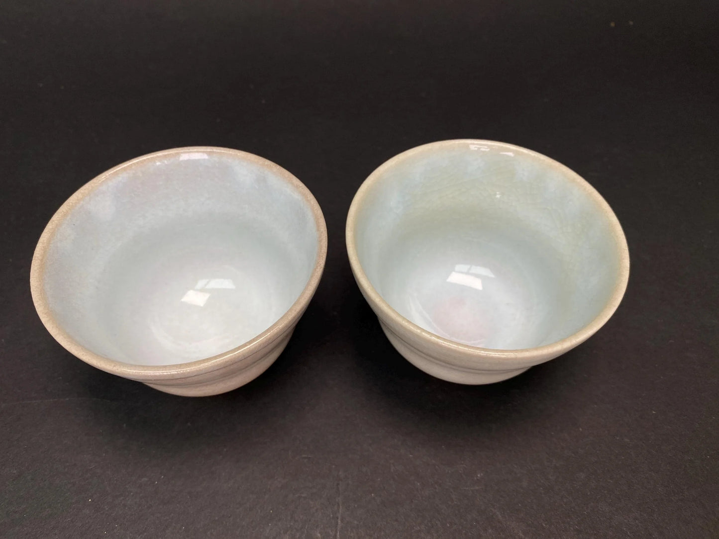 Hagi Ware Yunomi Sake Cups: Signed Japanese Pottery for Tea and Sake, 4 Styles of Rustic Ceramic Teacups