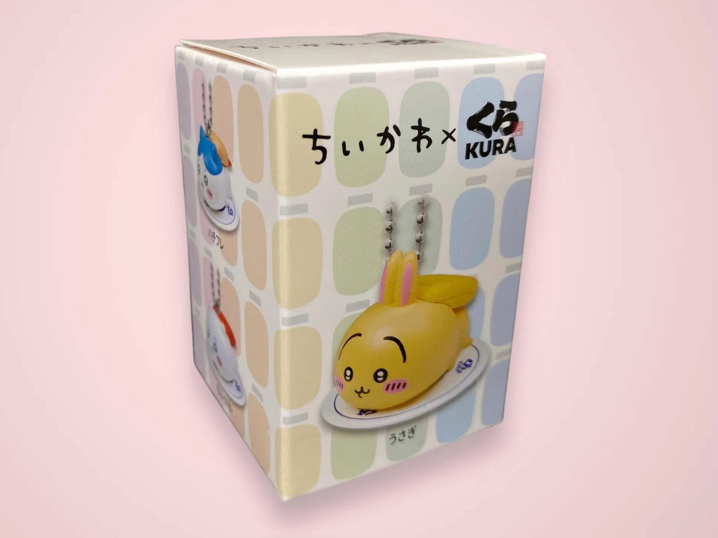 Chiikawa x Kura Sushi Figure Keychain Secret Mascot Blind Box: Novelty Capsule Toy Set Bikurapon japan