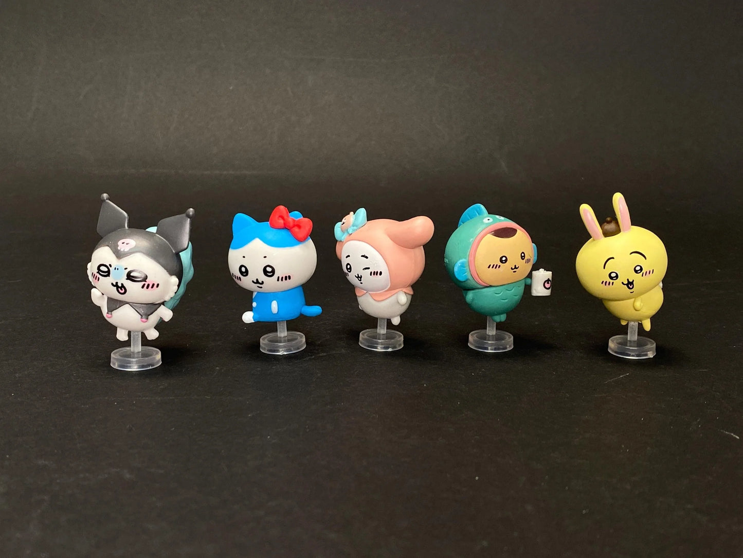Chiikawa x Sanrio Characters Figure "Narikiri" Costume, Hello Kitty My Melody Kuromi, Secret Mascot Blind Box, Anime Desktop Decor