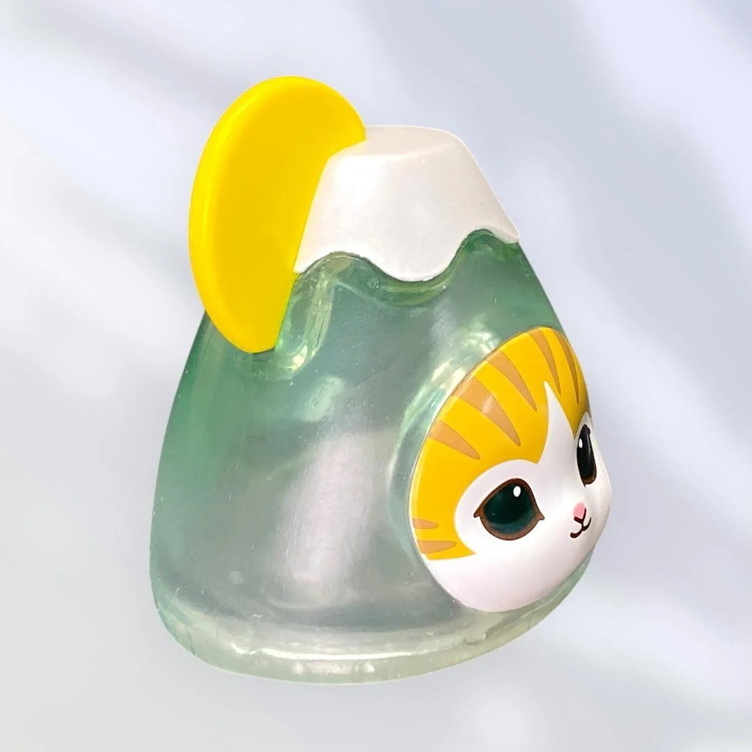 Mofusand Neko Soda Blind Box, FUJI mountain Cat Figurine, Random Anime Mascot, Collectible Kitty Toy, Miniature Soda Bottle Cat Gift