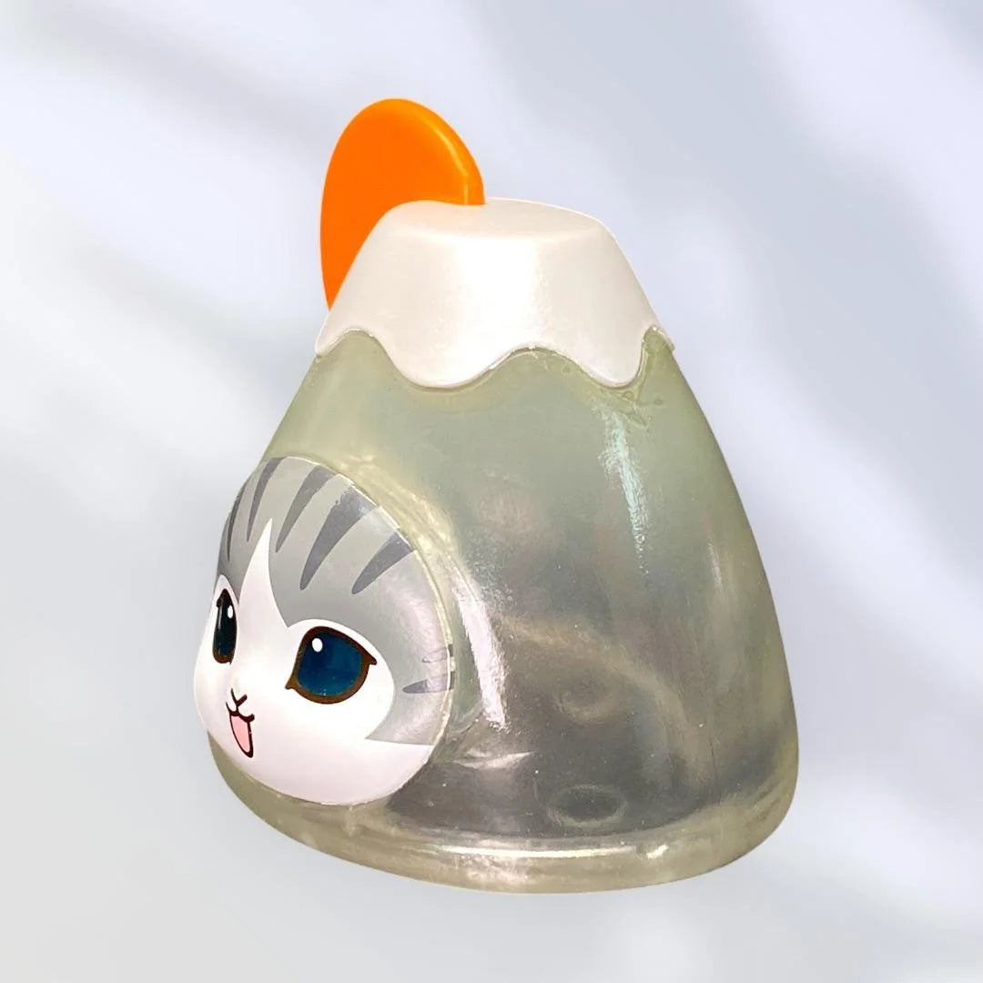 Mofusand Neko Soda Blind Box, FUJI mountain Cat Figurine, Random Anime Mascot, Collectible Kitty Toy, Miniature Soda Bottle Cat Gift