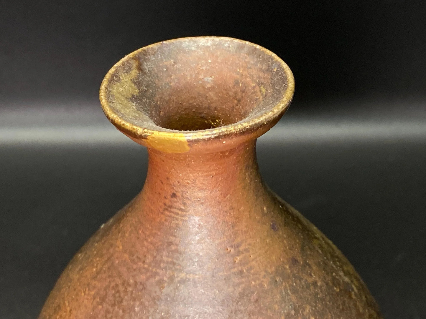 Hatsu Kintsugi Bizen Ware Tokkuri Signed