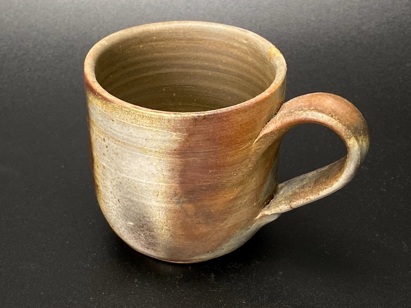 Bizen Ware Kintsugi Tea Cup, Real 25k Gold Repair, Signed Japanese Pottery, Wabi Sabi Aesthetic, Vintage Art