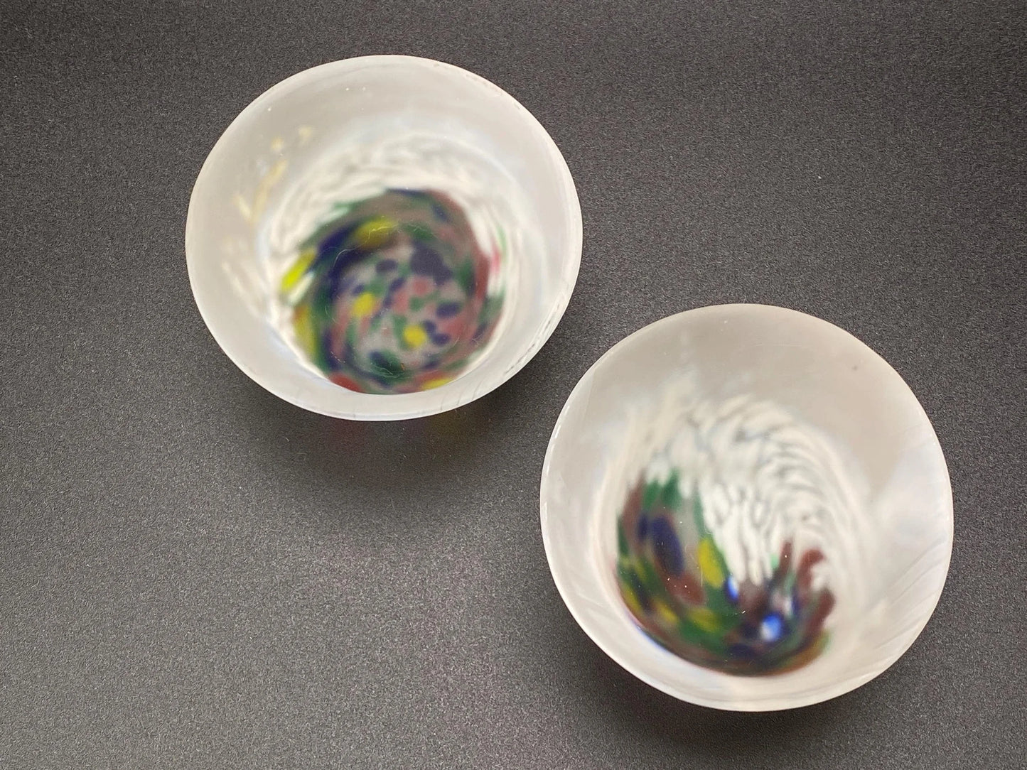 Tsugaru Vidro Sake Cup Pair Japan Aomori