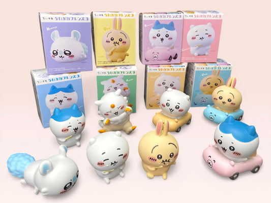 Chiikawa Characters Figure Blind Box Mini Figure, Uraraka Friends 3, Kawaii Anime Collectible, Random Secret Surprise