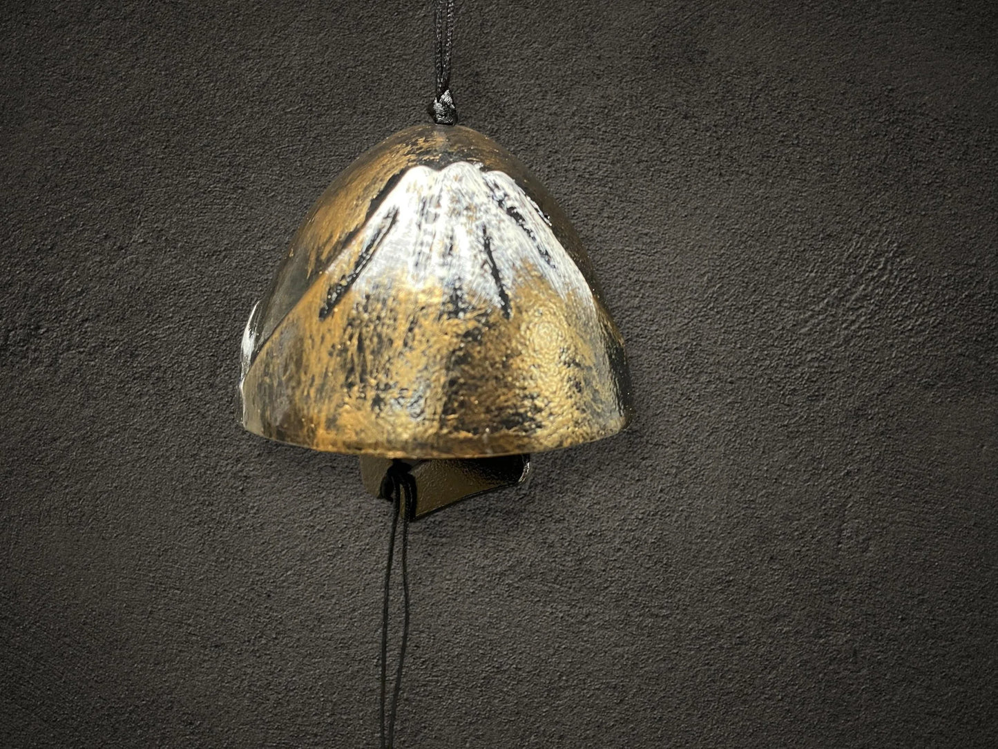 Mt. Fuji Cast Iron Furin Wind Chime Bell