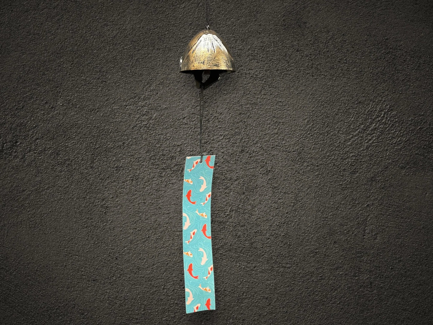 Mt. Fuji Cast Iron Furin Wind Chime Bell